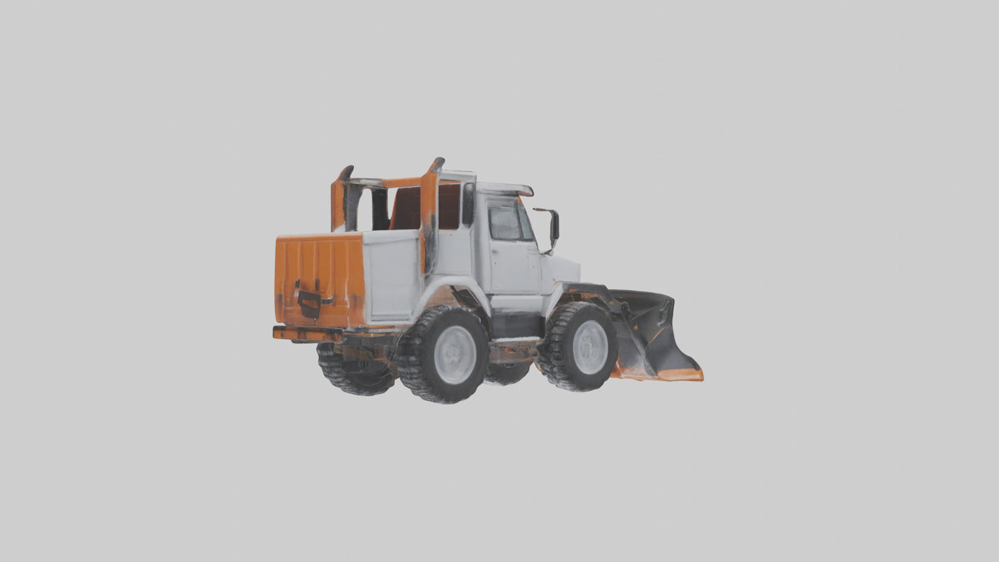 Snowplow Truck model 3D model