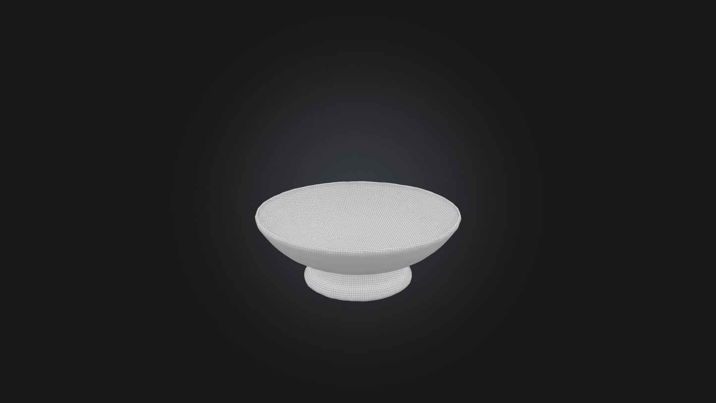 3D model Soap Dish VR / AR / low-poly
