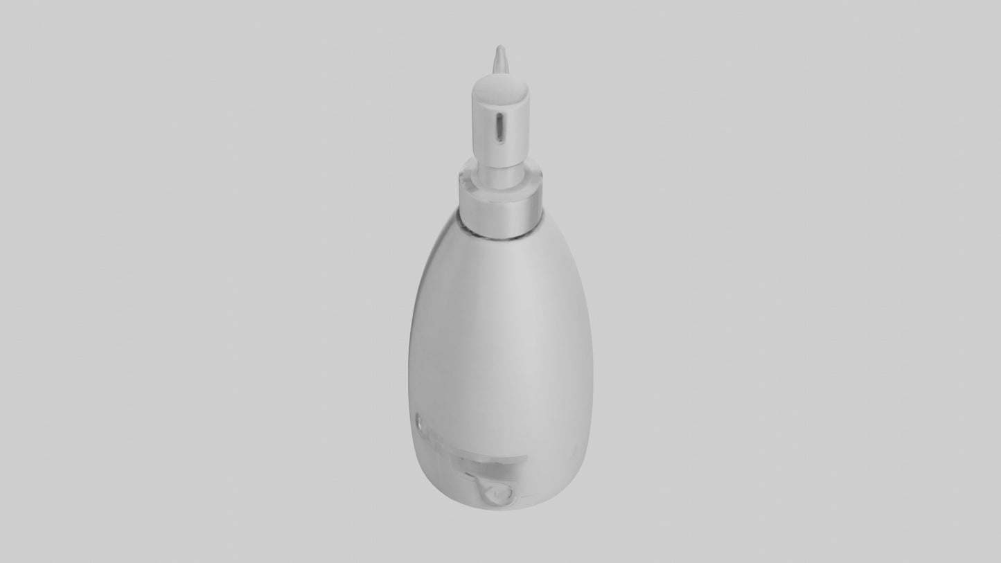 Soap dispenser model 3D model