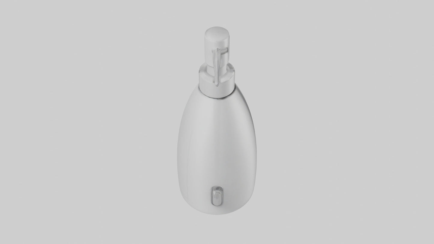 Soap dispenser model 3D model