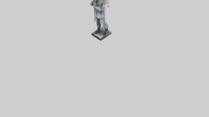 Soldier Carrying Flag Model 3D model