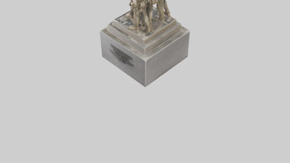 Soldiers of Freedom Statue model 3D model