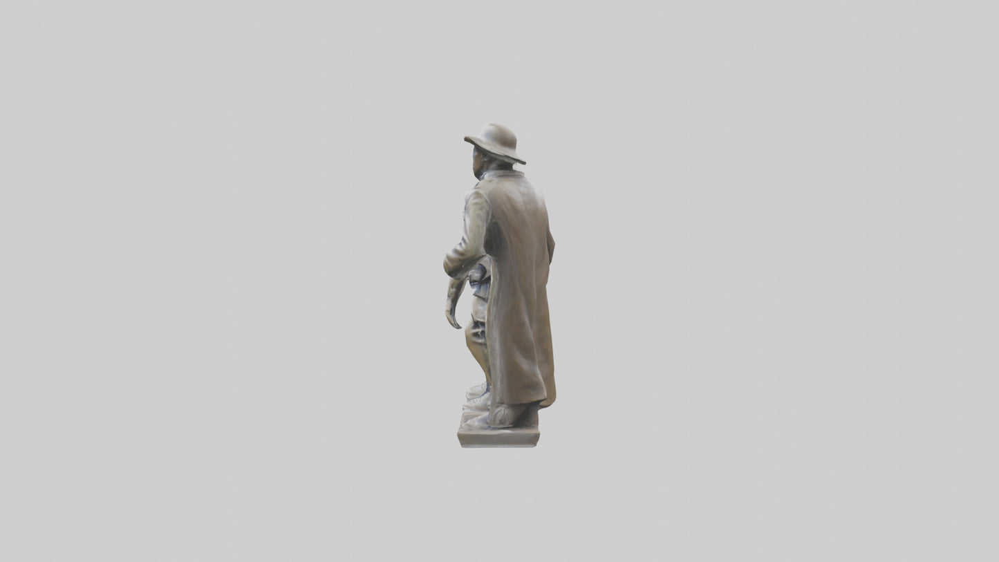 Soldiers of Freedom Statue model 3D model