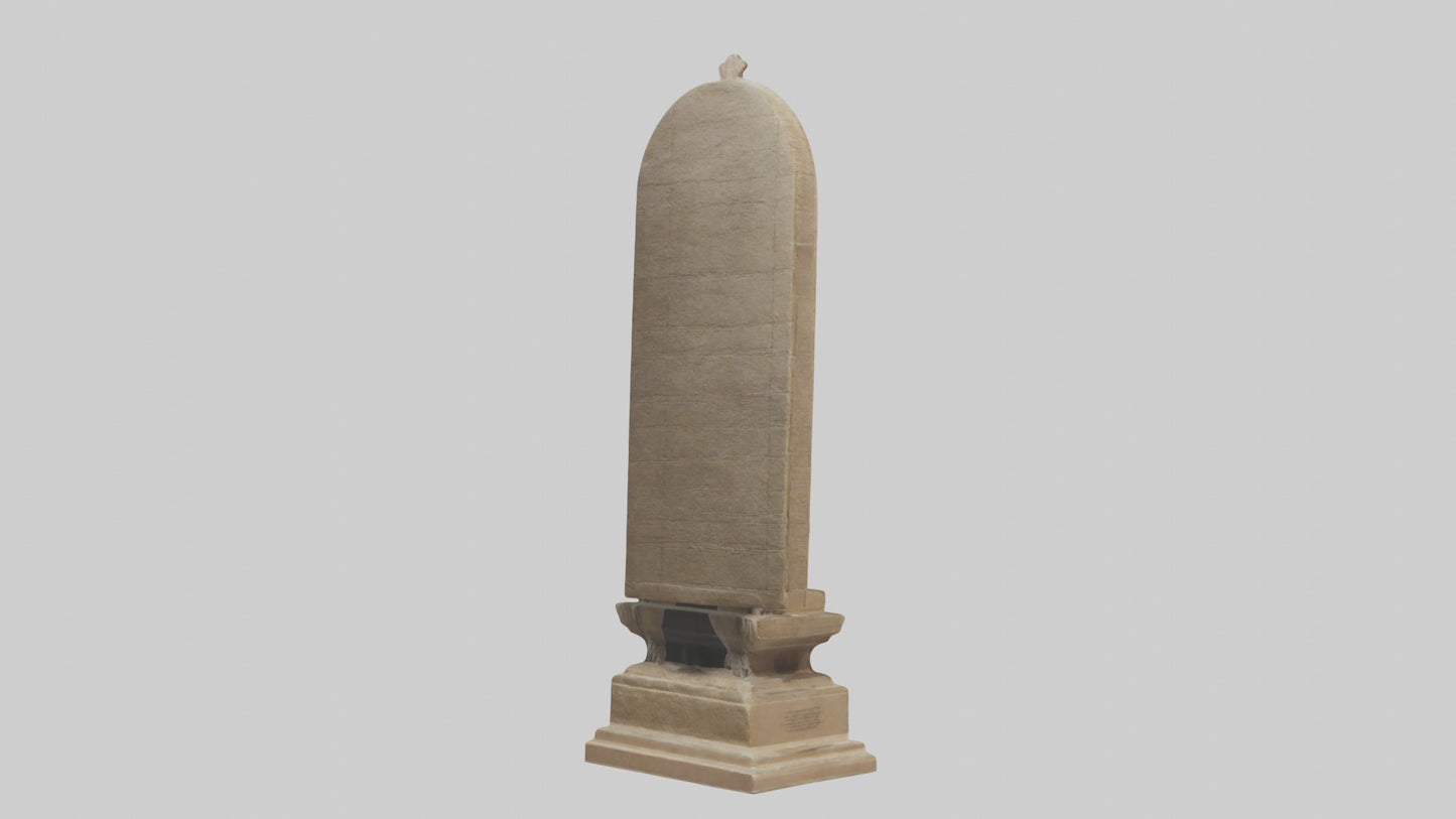 Solomon Temple statue model 3D model