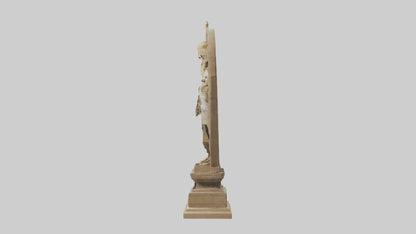 Solomon Temple statue model 3D model