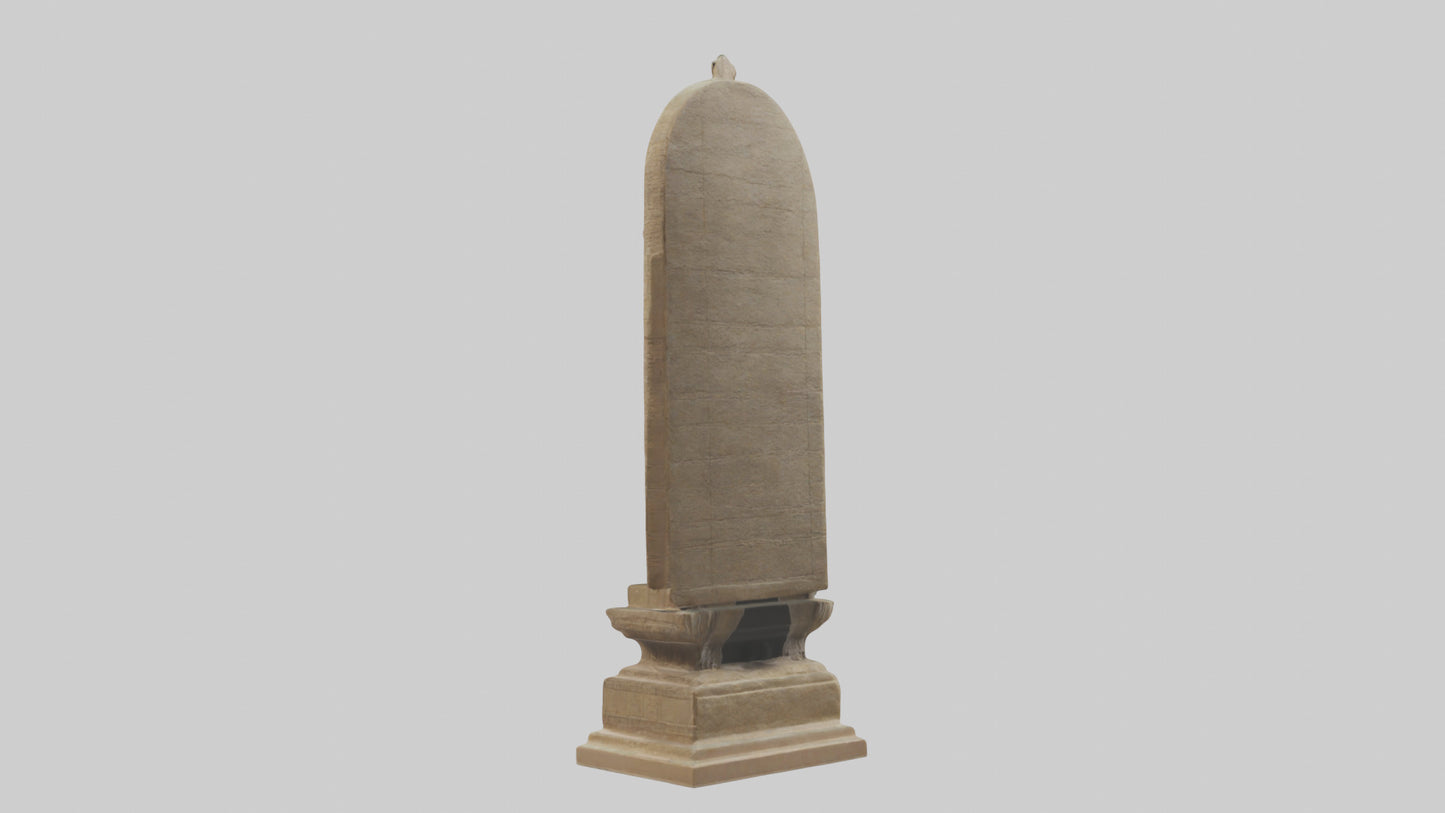 Solomon Temple statue model 3D model