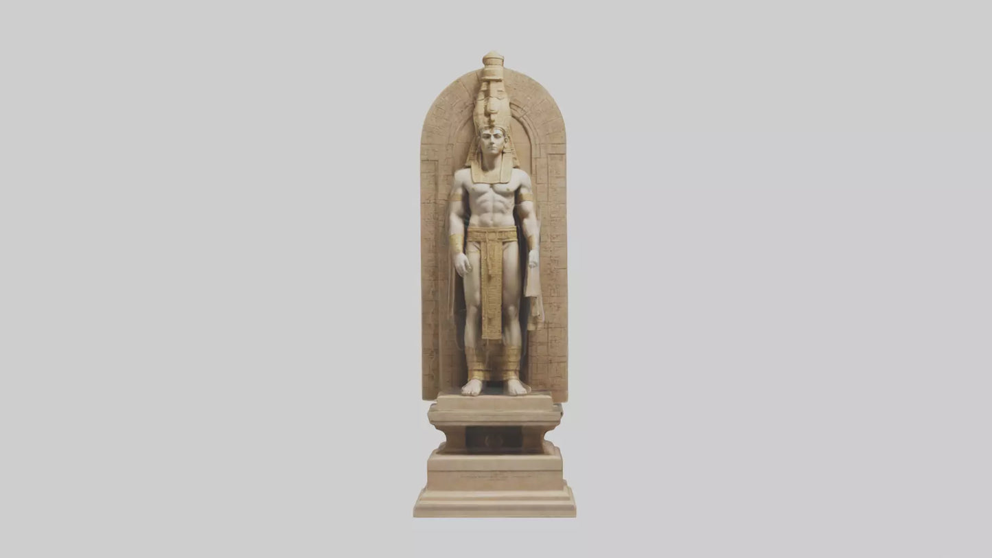 Solomon Temple statue model 3D model