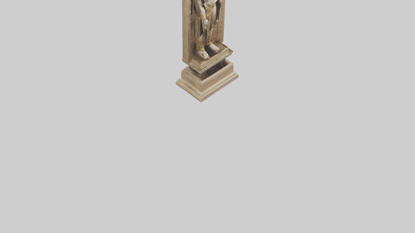 Solomon Temple statue model 3D model