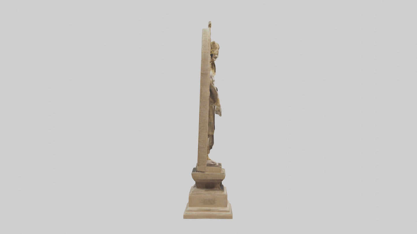 Solomon Temple statue model 3D model