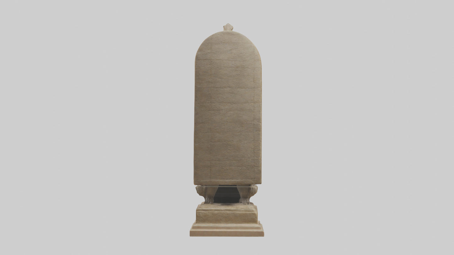 Solomon Temple statue model 3D model
