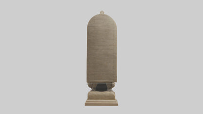 Solomon Temple statue model 3D model