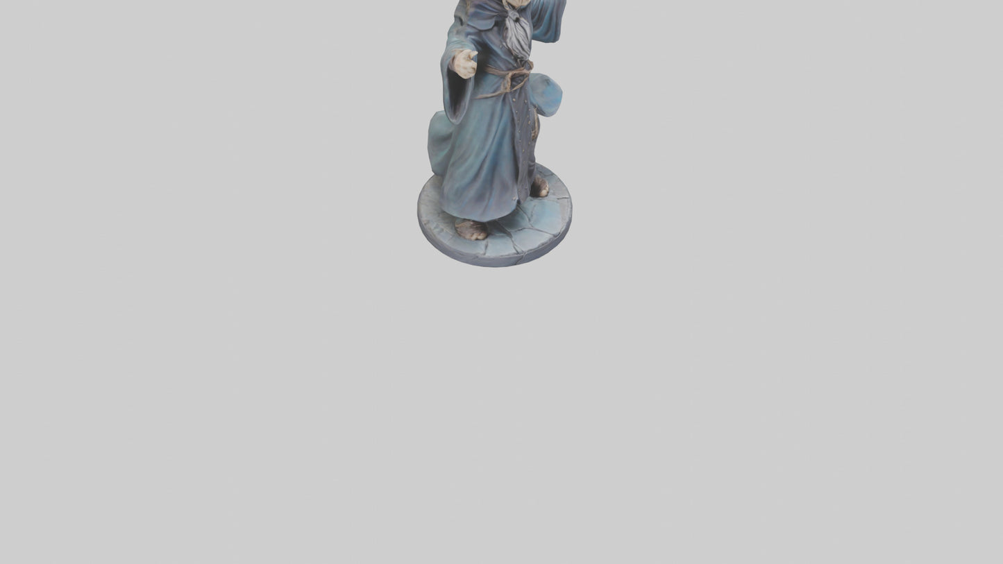 Sorcerers Apprentice statue model 3D model