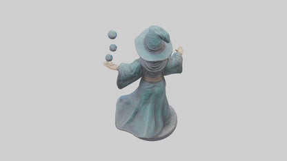 Sorcerers Apprentice statue model 3D model