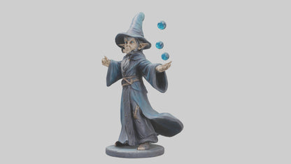 Sorcerers Apprentice statue model 3D model