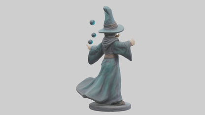 Sorcerers Apprentice statue model 3D model