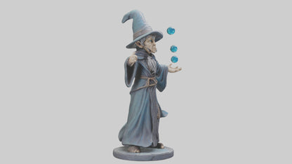 Sorcerers Apprentice statue model 3D model