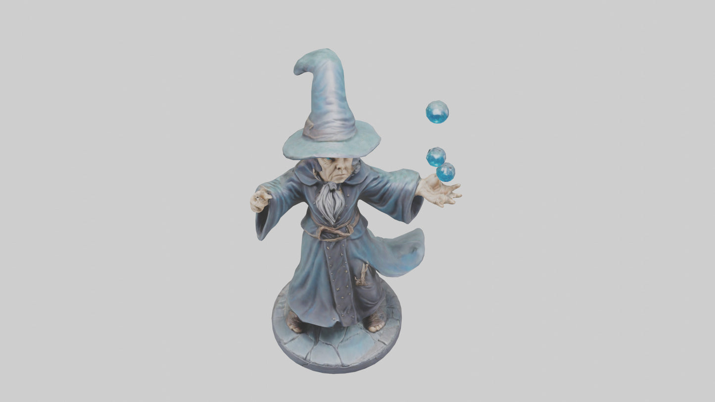 Sorcerers Apprentice statue model 3D model