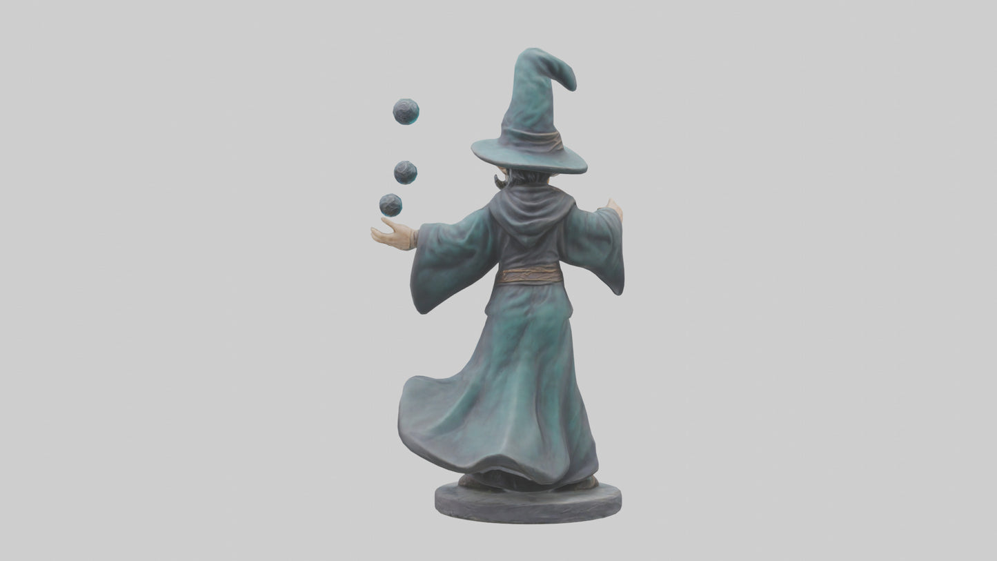 Sorcerers Apprentice statue model 3D model