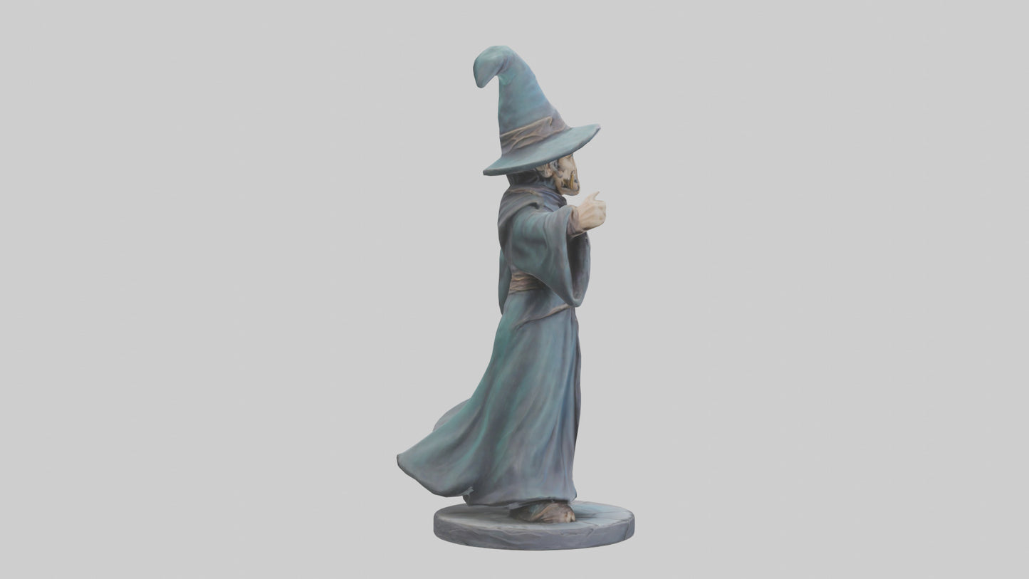 Sorcerers Apprentice statue model 3D model