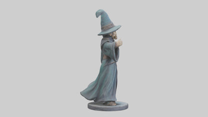 Sorcerers Apprentice statue model 3D model