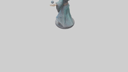 Sorcerers Apprentice statue model 3D model
