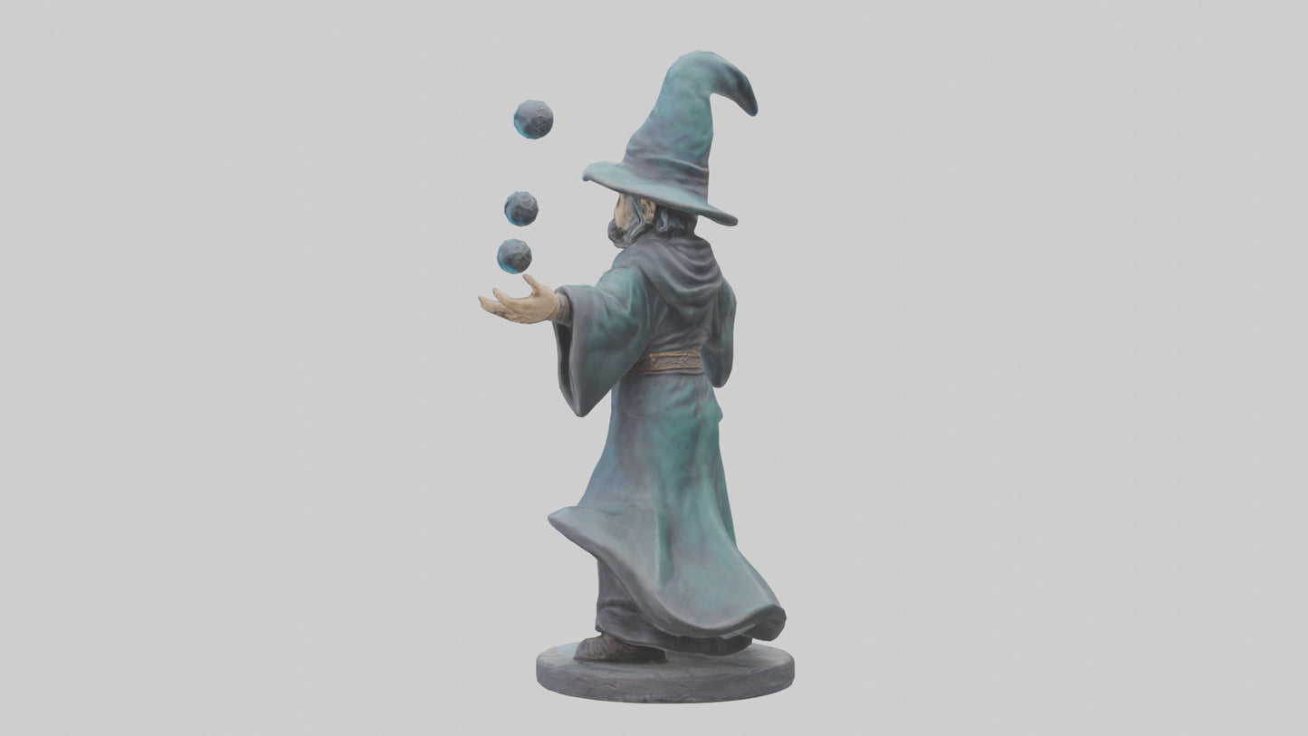 Sorcerers Apprentice statue model 3D model