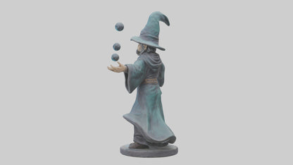 Sorcerers Apprentice statue model 3D model