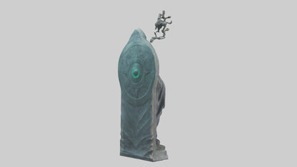 Sorcerers Vision statue model 3D model