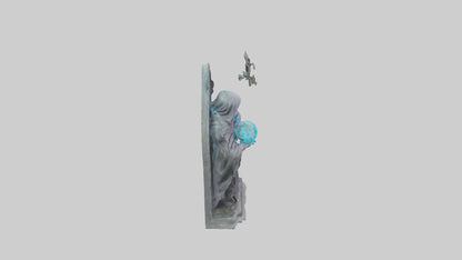 Sorcerers Vision statue model 3D model