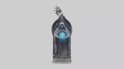 Sorcerers Vision statue model 3D model