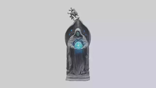 Sorcerers Vision statue model 3D model