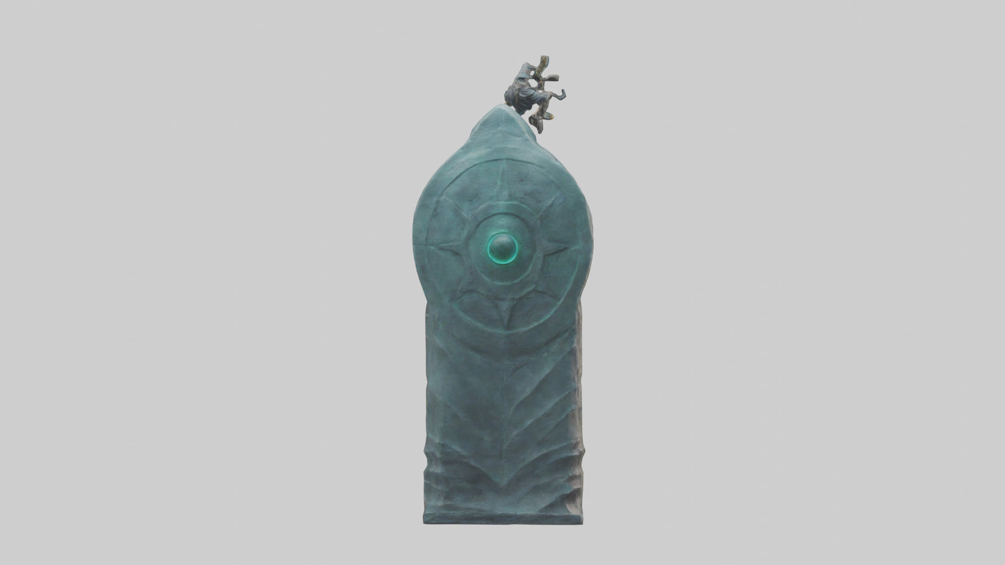 Sorcerers Vision statue model 3D model