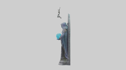 Sorcerers Vision statue model 3D model