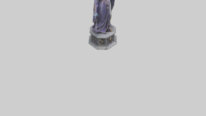 Sorceress Queen statue model 3D model
