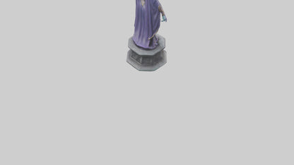 Sorceress Queen statue model 3D model