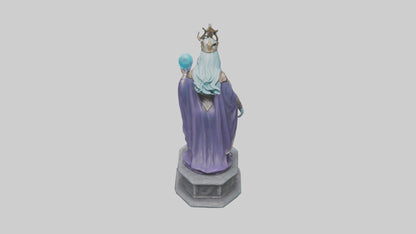 Sorceress Queen statue model 3D model