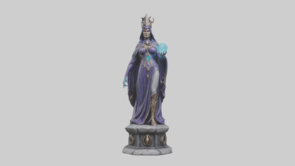 Sorceress Queen statue model 3D model
