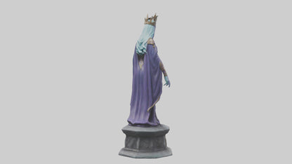 Sorceress Queen statue model 3D model