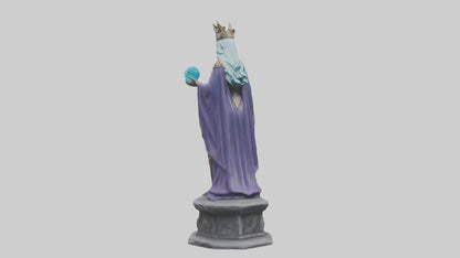 Sorceress Queen statue model 3D model