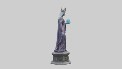 Sorceress Queen statue model 3D model