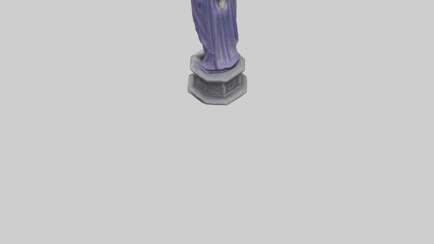 Sorceress Queen statue model 3D model