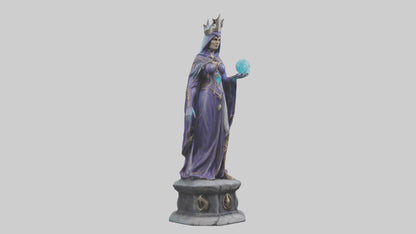 Sorceress Queen statue model 3D model