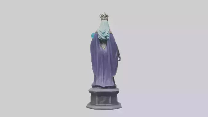 Sorceress Queen statue model 3D model