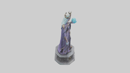 Sorceress Queen statue model 3D model