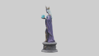 Sorceress Queen statue model 3D model