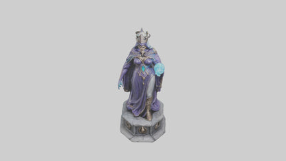 Sorceress Queen statue model 3D model