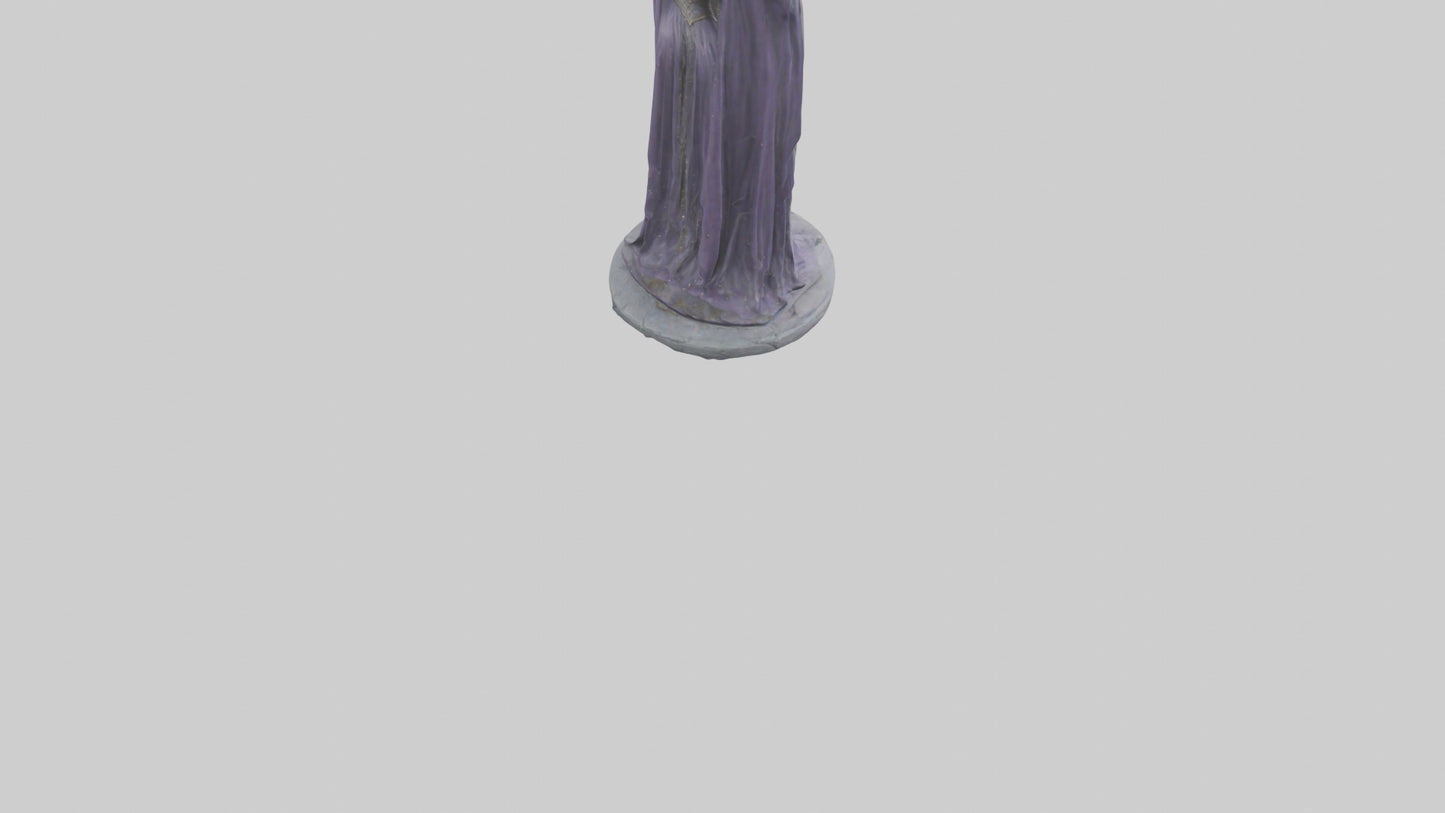 Sorcery Queen statue model 3D model