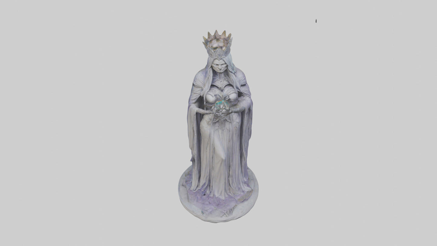 Sorcery Queen statue model 3D model