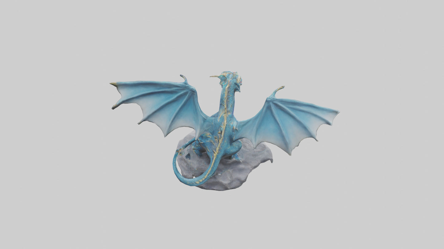 Sorcery Queen statue model 3D model