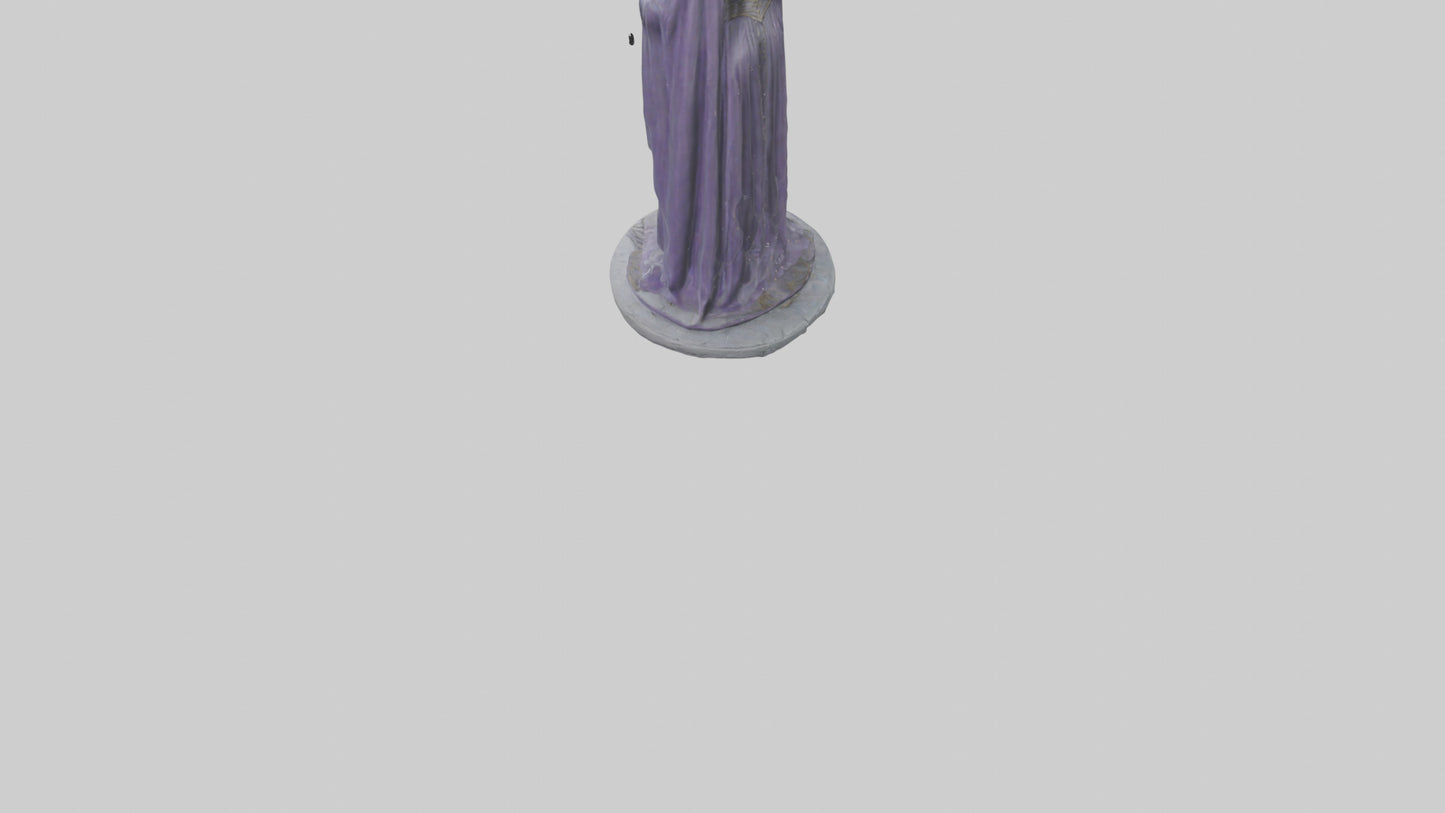 Sorcery Queen statue model 3D model